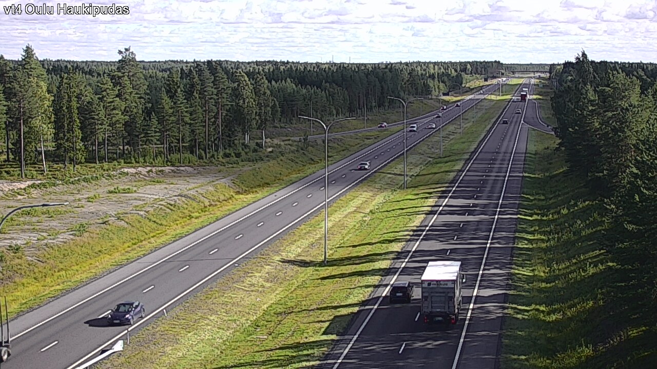 Kelikamerat Kuva Tie 4 Oulu, Haukipudas, Oulu, Pohjois-Pohjanmaa