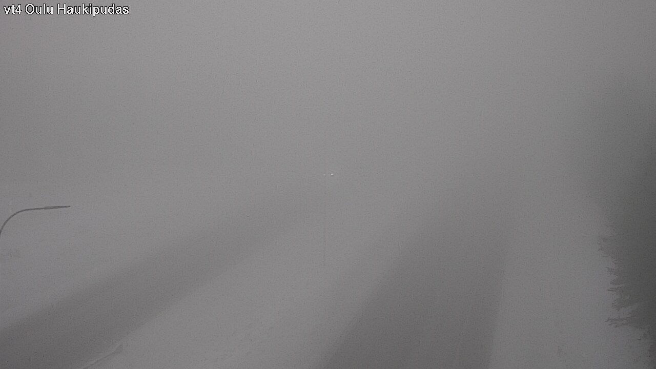 Weather Camera Image Road 4 Oulu, Haukipudas, Oulu, Pohjois-Pohjanmaa