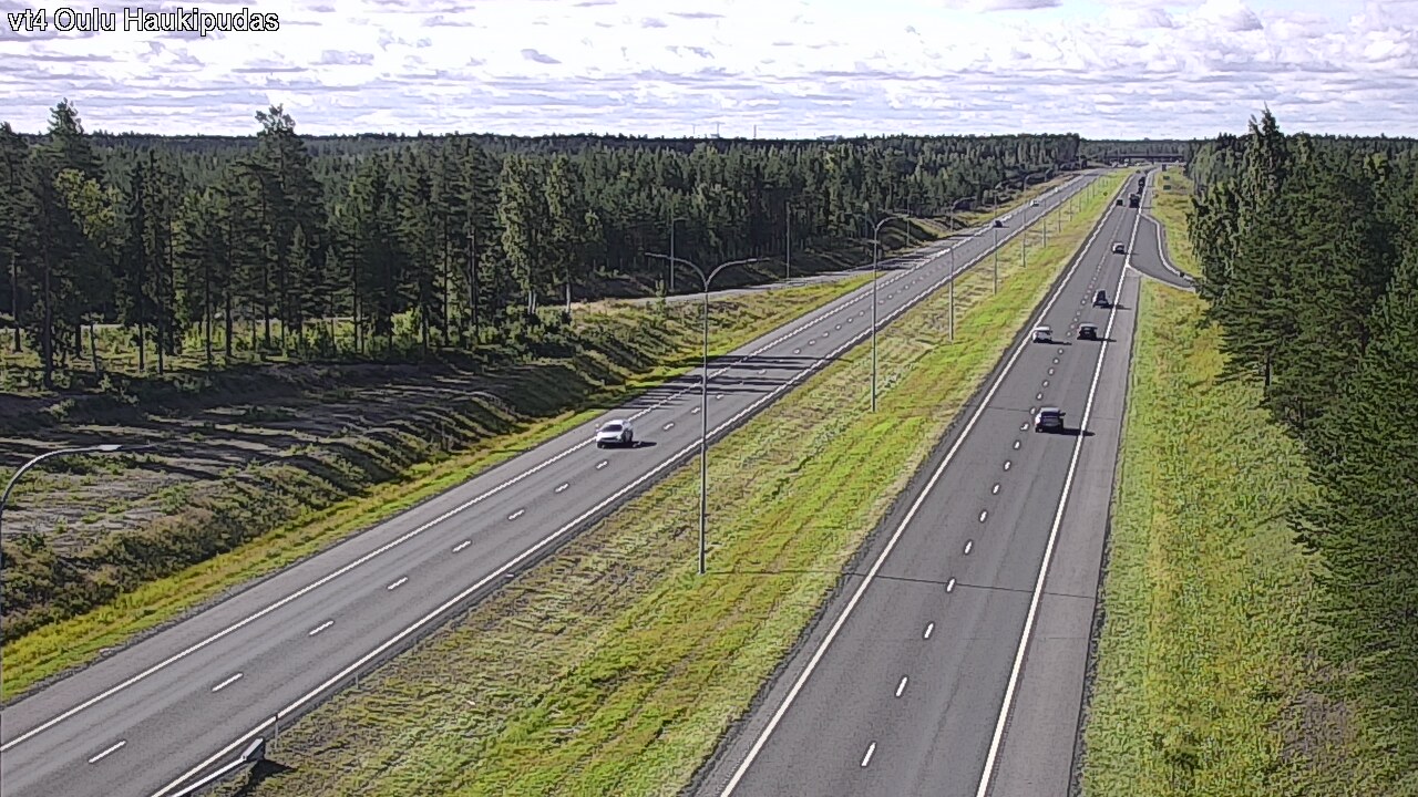 Kelikamerat Kuva Tie 4 Oulu, Haukipudas, Oulu, Pohjois-Pohjanmaa