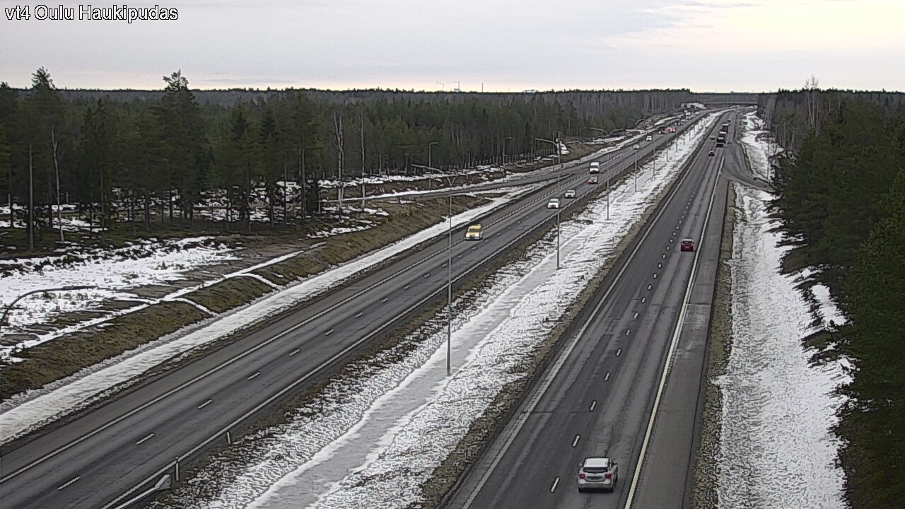 Kelikamerat Kuva Tie 4 Oulu, Haukipudas, Oulu, Pohjois-Pohjanmaa