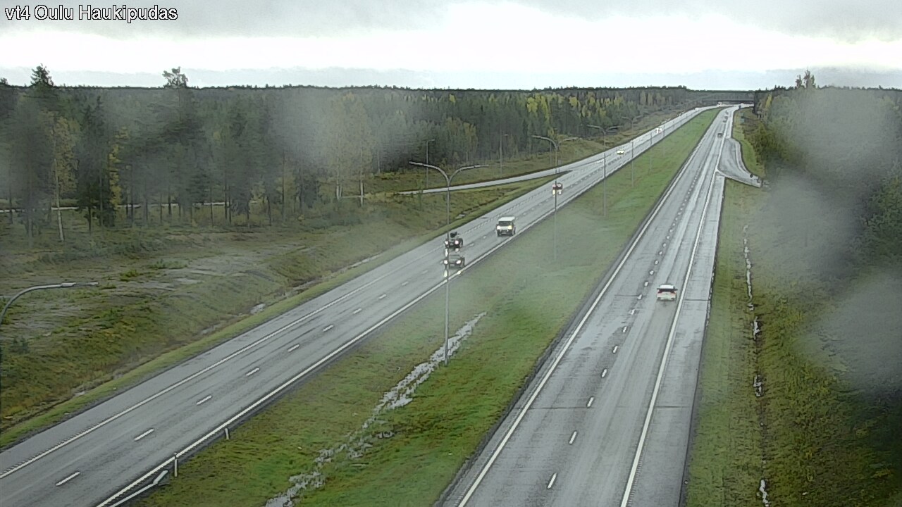Weather Camera Image Road 4 Oulu, Haukipudas, Oulu, Pohjois-Pohjanmaa