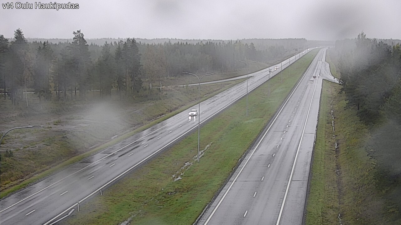 Weather Camera Image Road 4 Oulu, Haukipudas, Oulu, Pohjois-Pohjanmaa