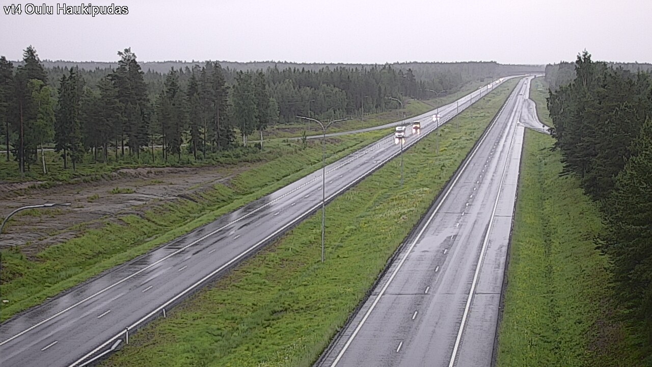 Kelikamerat Kuva Tie 4 Oulu, Haukipudas, Oulu, Pohjois-Pohjanmaa