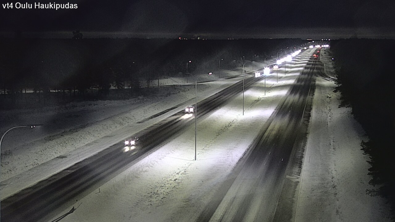 Kelikamerat Kuva Tie 4 Oulu, Haukipudas, Oulu, Pohjois-Pohjanmaa