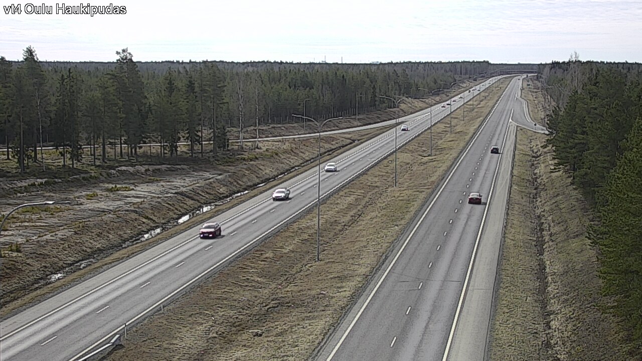 Kelikamerat Kuva Tie 4 Oulu, Haukipudas, Oulu, Pohjois-Pohjanmaa