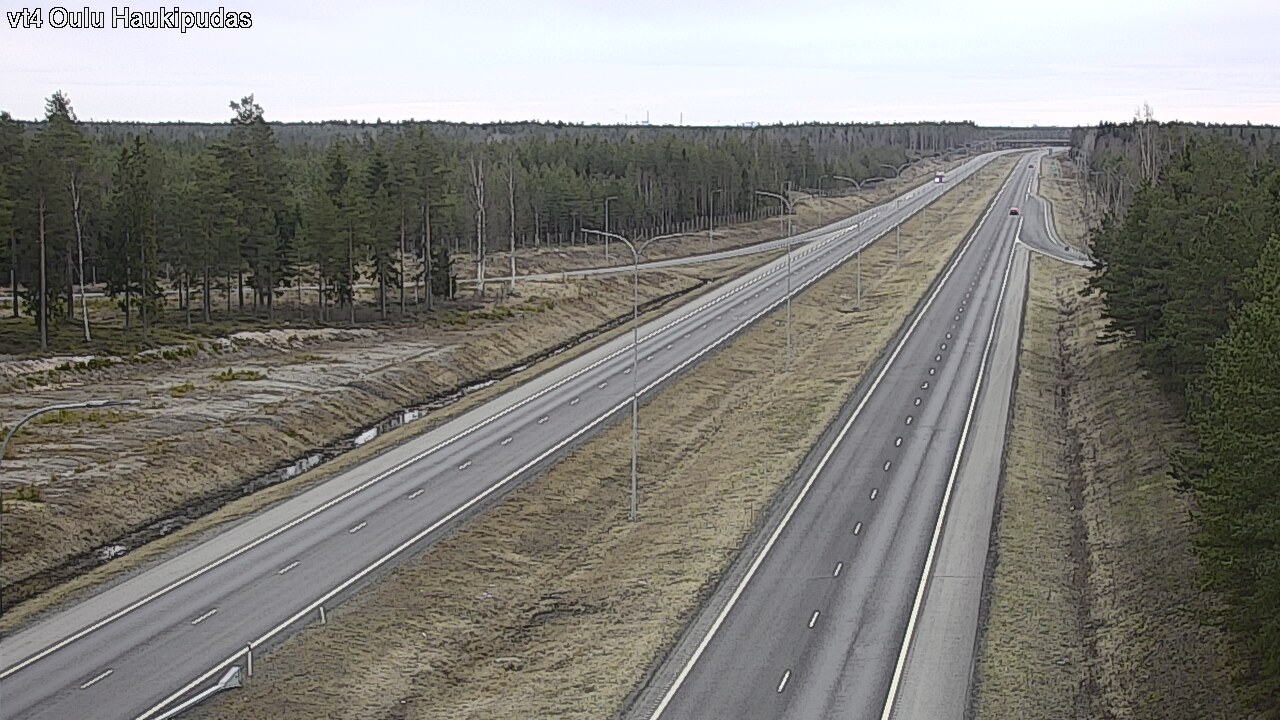 Kelikamerat Kuva Tie 4 Oulu, Haukipudas, Oulu, Pohjois-Pohjanmaa