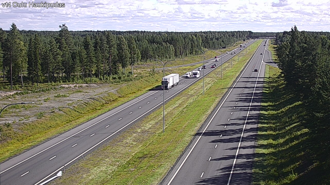 Kelikamerat Kuva Tie 4 Oulu, Haukipudas, Oulu, Pohjois-Pohjanmaa