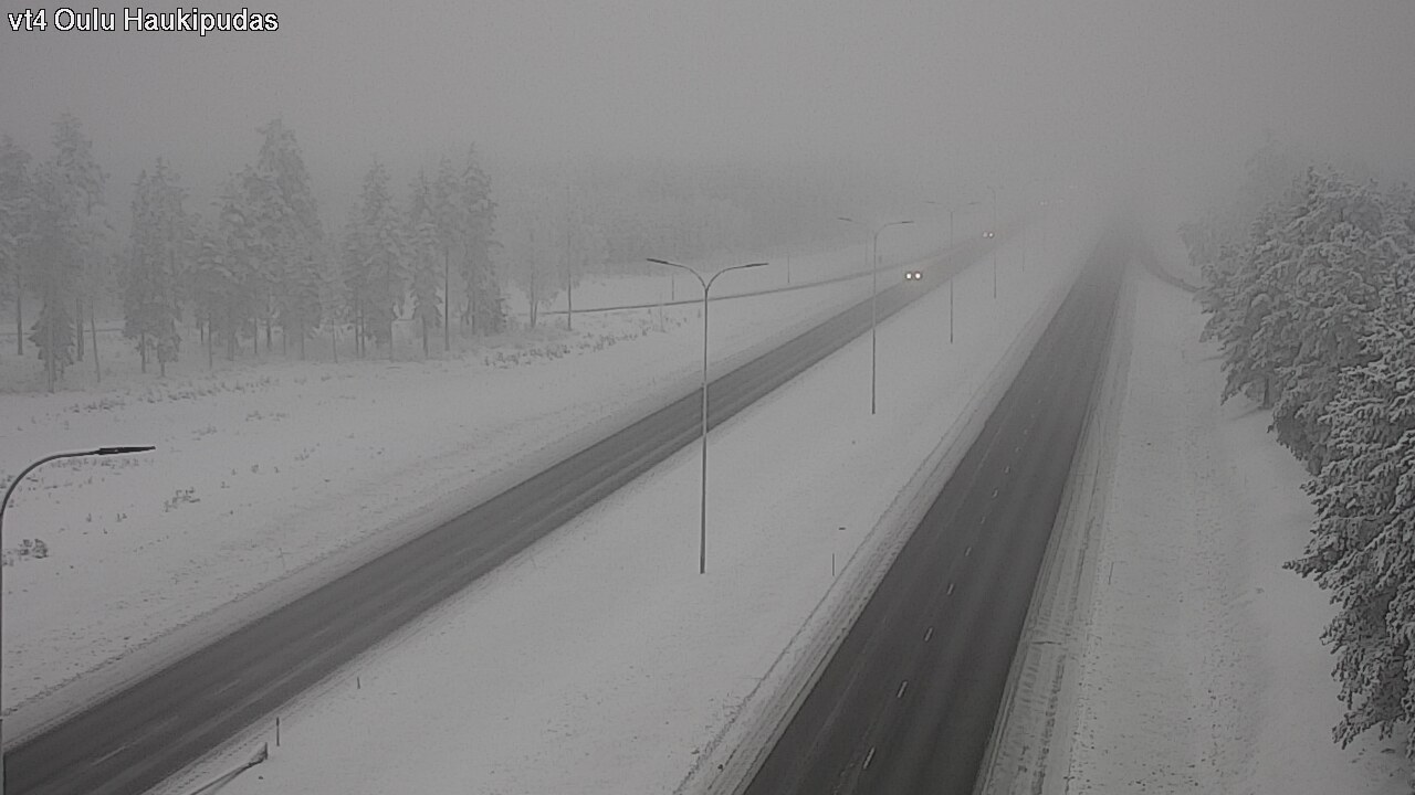 Kelikamerat Kuva Tie 4 Oulu, Haukipudas, Oulu, Pohjois-Pohjanmaa