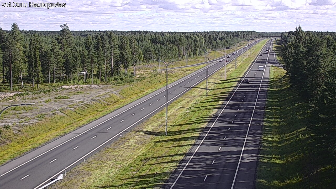 Kelikamerat Kuva Tie 4 Oulu, Haukipudas, Oulu, Pohjois-Pohjanmaa