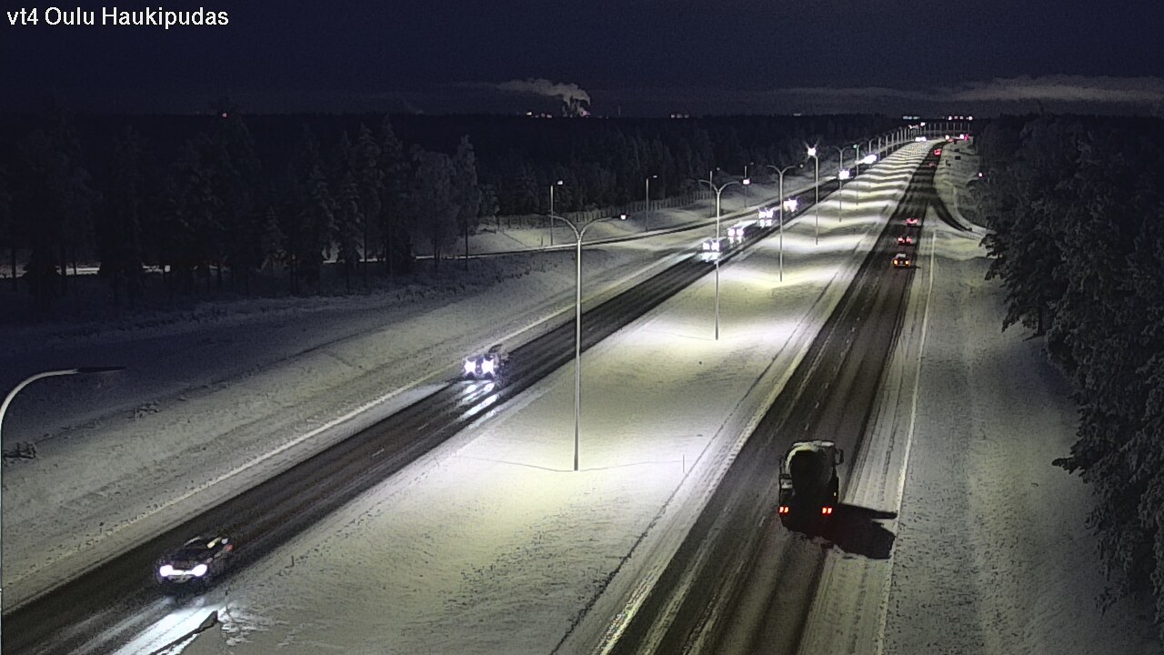 Kelikamerat Kuva Tie 4 Oulu, Haukipudas, Oulu, Pohjois-Pohjanmaa