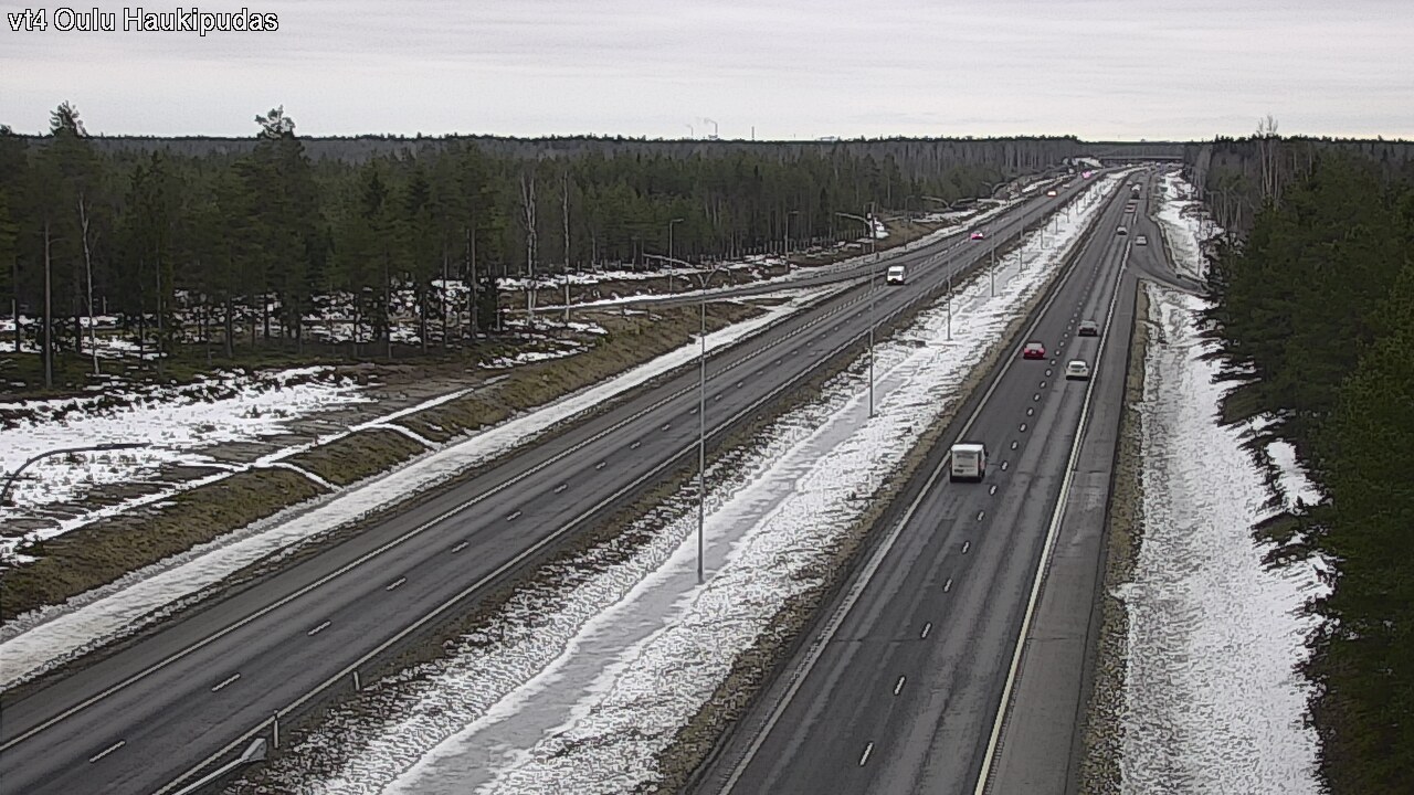 Kelikamerat Kuva Tie 4 Oulu, Haukipudas, Oulu, Pohjois-Pohjanmaa