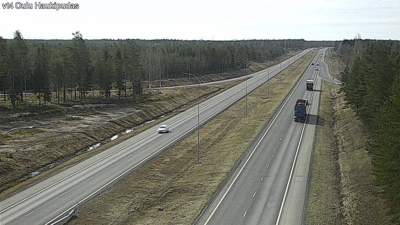 Kelikamerat Kuva Tie 4 Oulu, Haukipudas, Oulu, Pohjois-Pohjanmaa