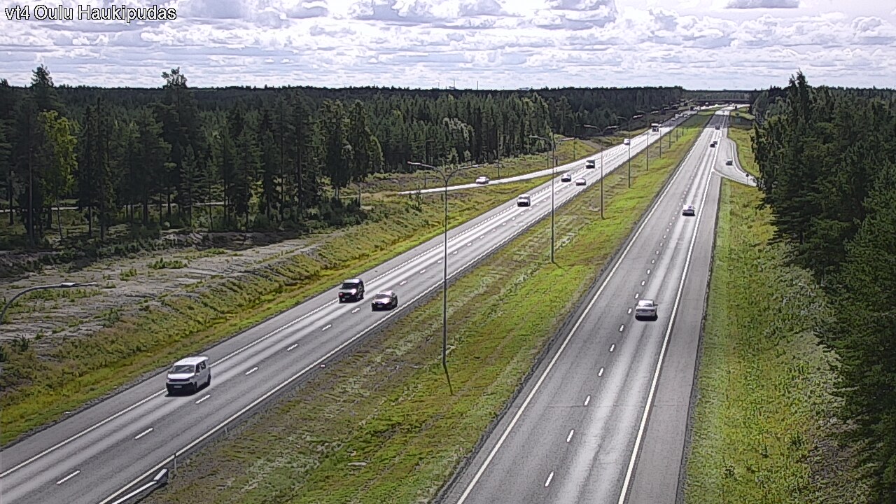 Weather Camera Image Road 4 Oulu, Haukipudas, Oulu, Pohjois-Pohjanmaa