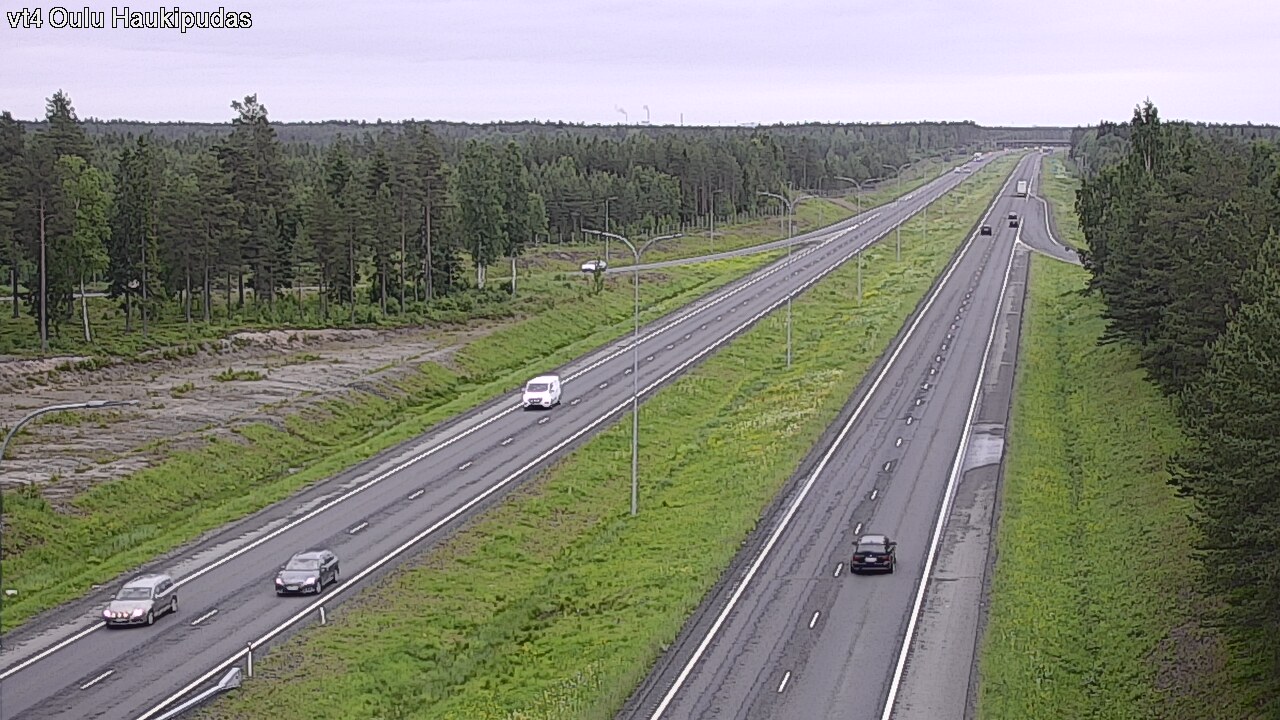 Kelikamerat Kuva Tie 4 Oulu, Haukipudas, Oulu, Pohjois-Pohjanmaa