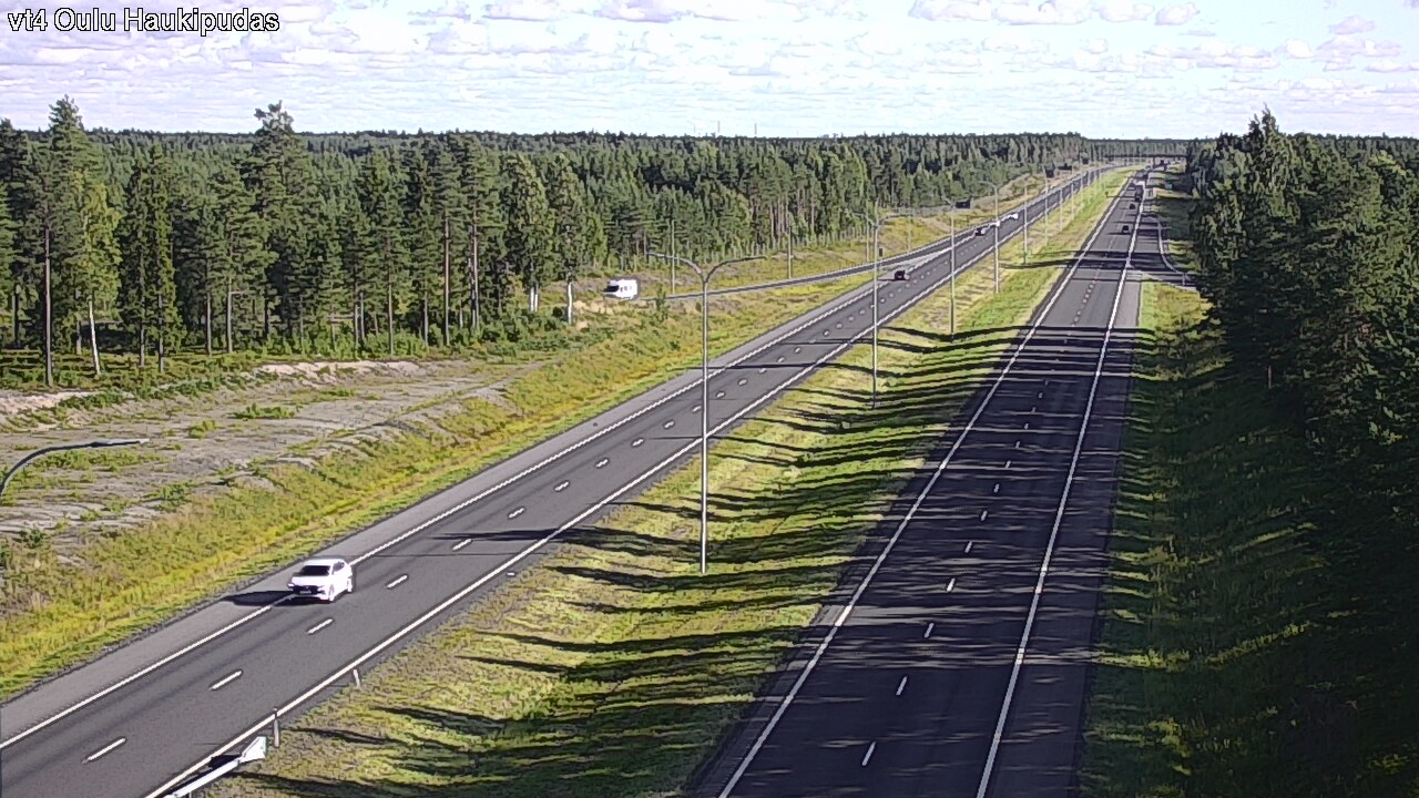 Kelikamerat Kuva Tie 4 Oulu, Haukipudas, Oulu, Pohjois-Pohjanmaa