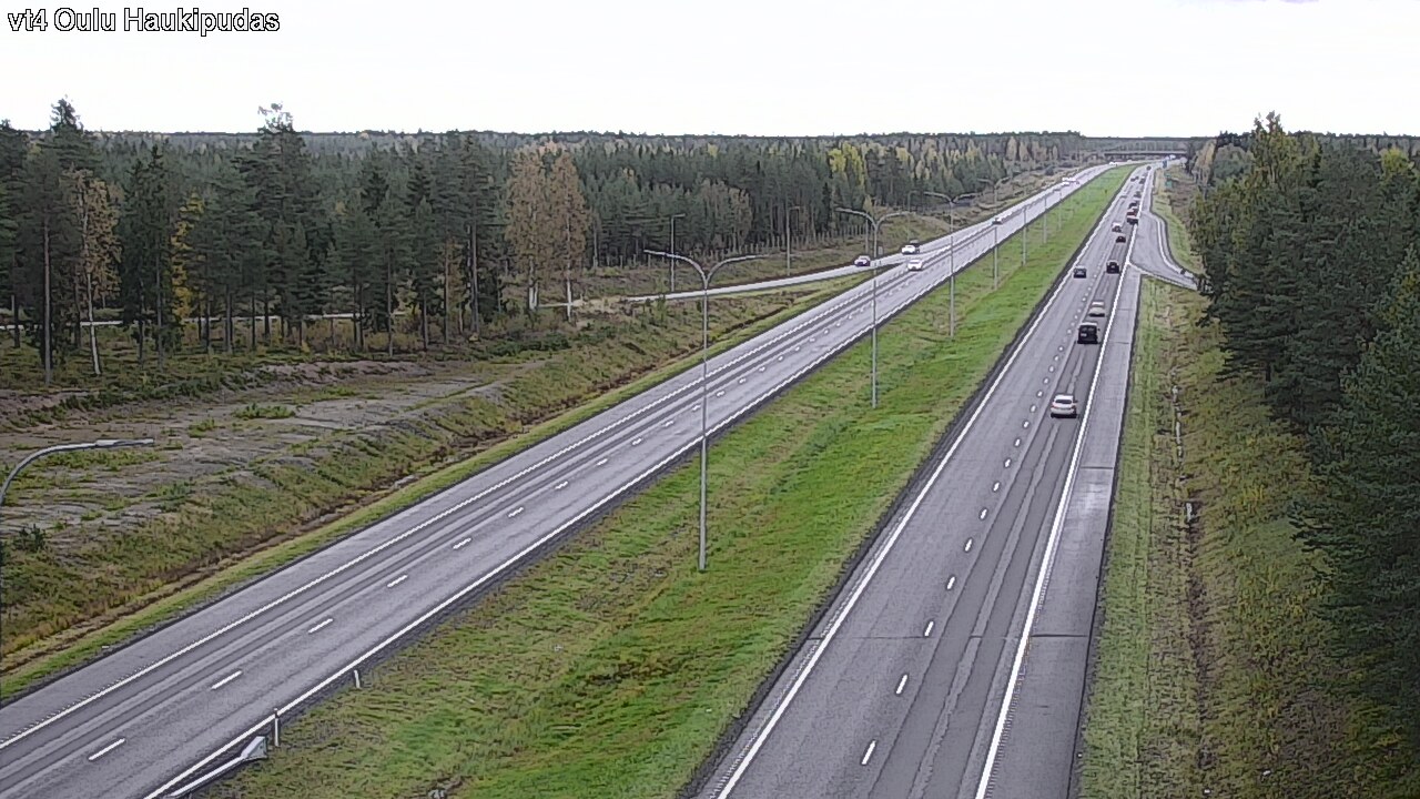 Kelikamerat Kuva Tie 4 Oulu, Haukipudas, Oulu, Pohjois-Pohjanmaa