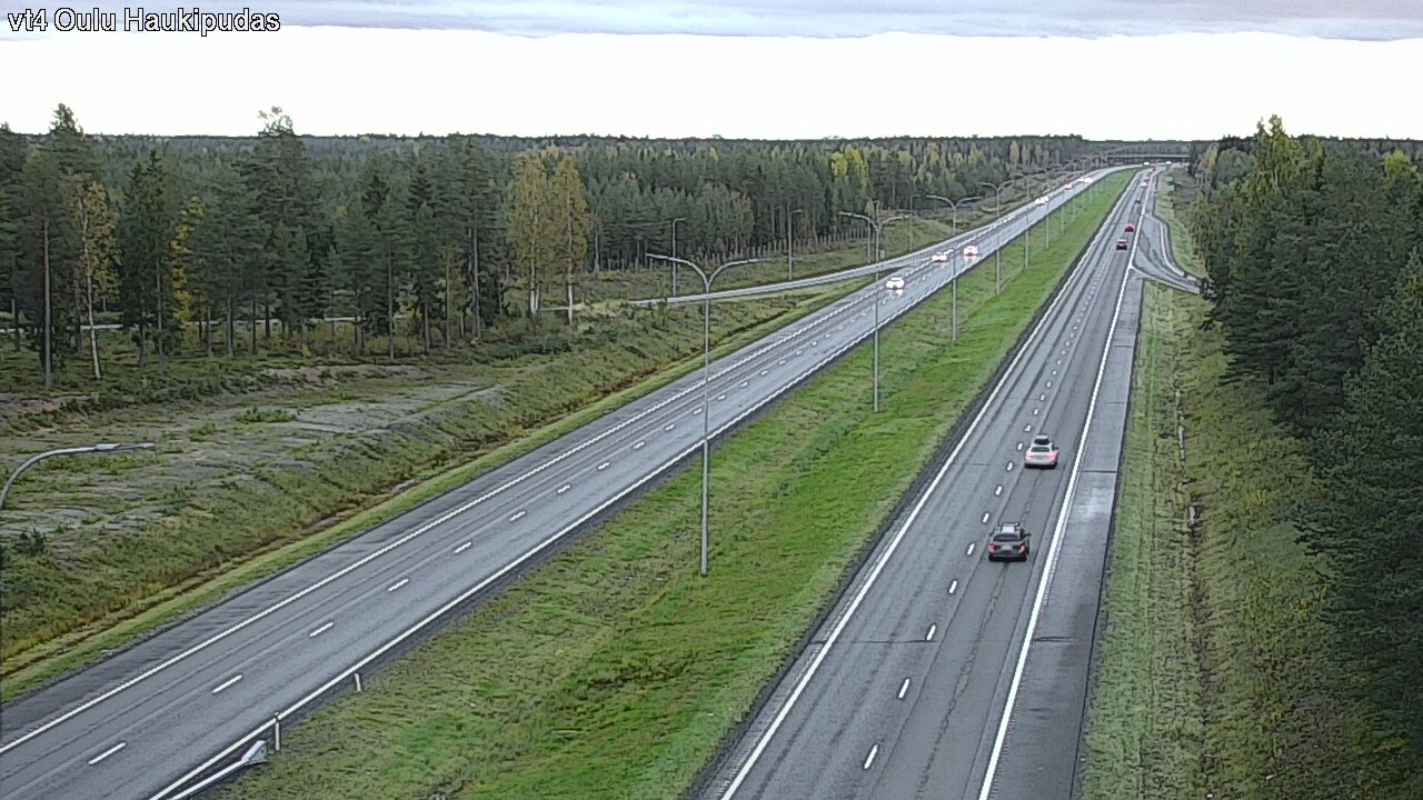 Kelikamerat Kuva Tie 4 Oulu, Haukipudas, Oulu, Pohjois-Pohjanmaa