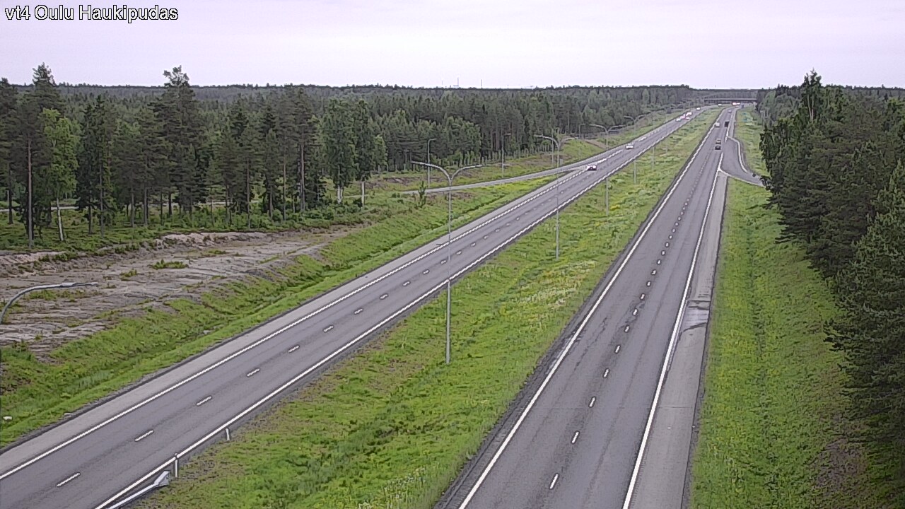 Kelikamerat Kuva Tie 4 Oulu, Haukipudas, Oulu, Pohjois-Pohjanmaa