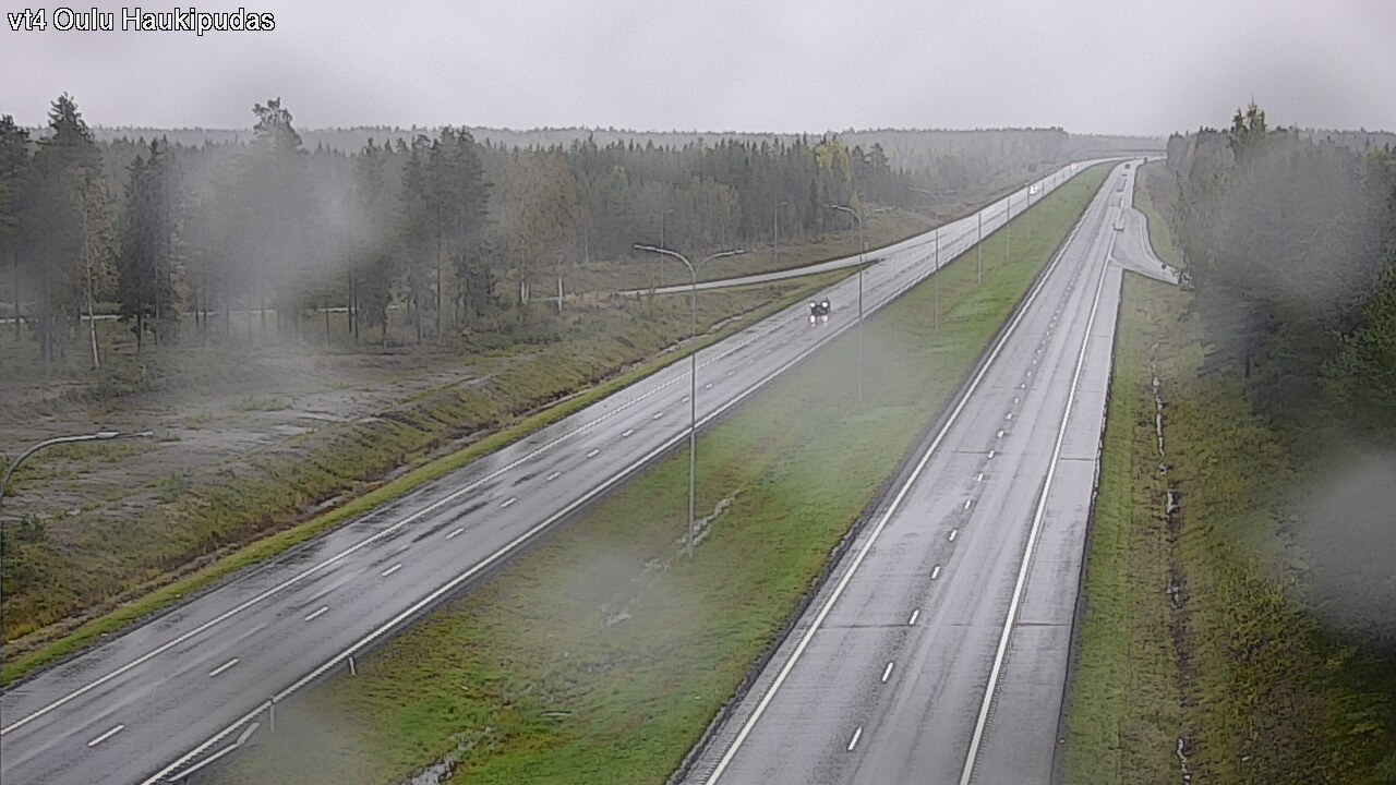 Weather Camera Image Road 4 Oulu, Haukipudas, Oulu, Pohjois-Pohjanmaa