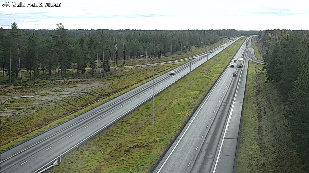 Kelikamerat Kuva Tie 4 Oulu, Haukipudas, Oulu, Pohjois-Pohjanmaa