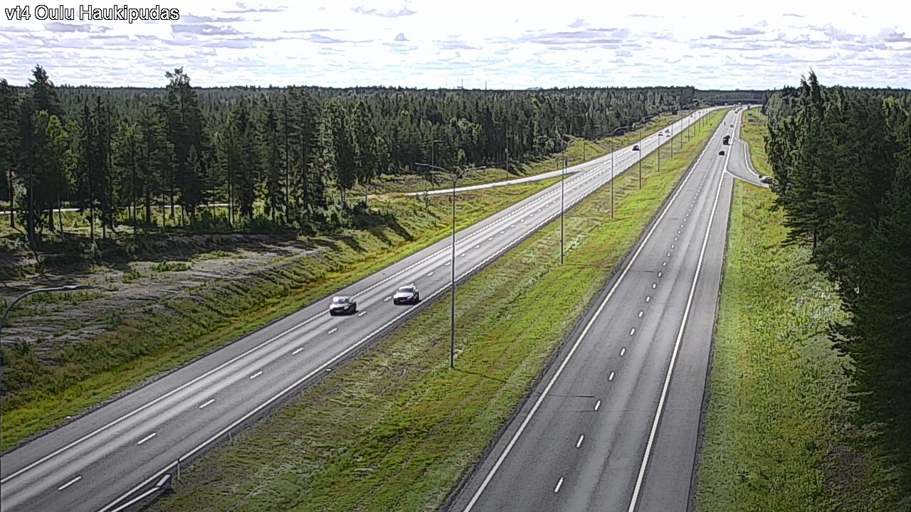 Kelikamerat Kuva Tie 4 Oulu, Haukipudas, Oulu, Pohjois-Pohjanmaa