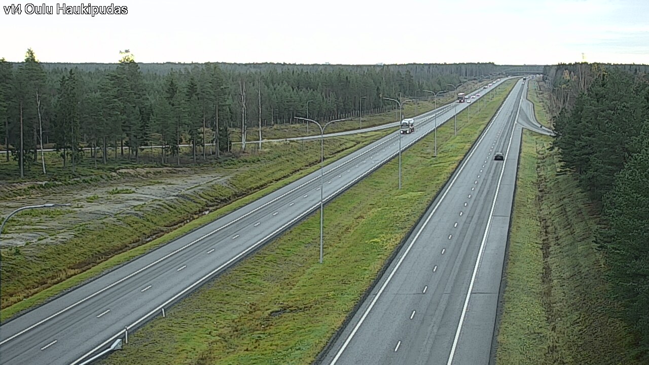 Kelikamerat Kuva Tie 4 Oulu, Haukipudas, Oulu, Pohjois-Pohjanmaa