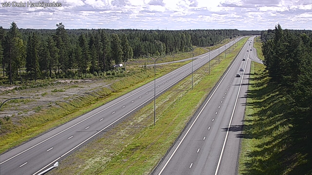 Kelikamerat Kuva Tie 4 Oulu, Haukipudas, Oulu, Pohjois-Pohjanmaa