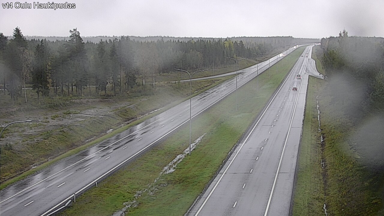 Weather Camera Image Road 4 Oulu, Haukipudas, Oulu, Pohjois-Pohjanmaa