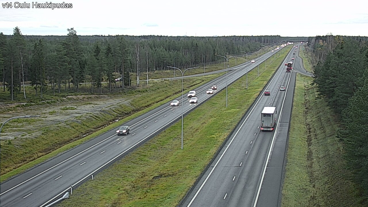 Kelikamerat Kuva Tie 4 Oulu, Haukipudas, Oulu, Pohjois-Pohjanmaa