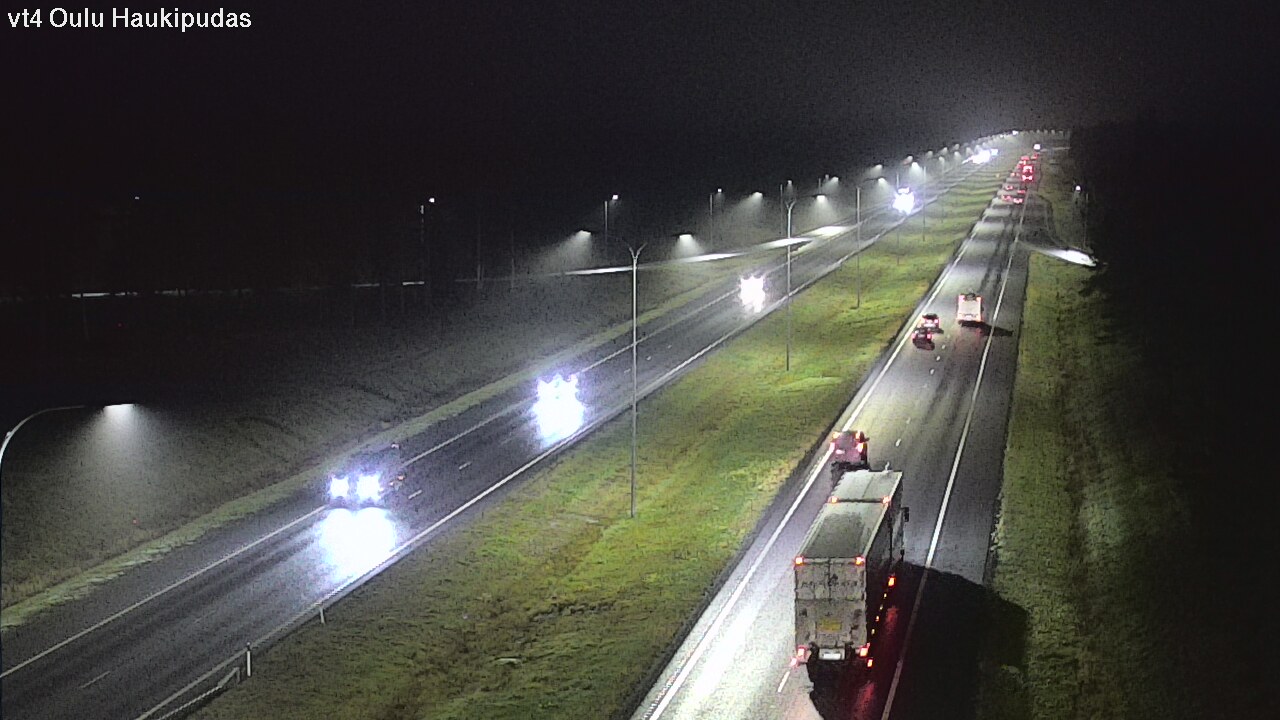 Kelikamerat Kuva Tie 4 Oulu, Haukipudas, Oulu, Pohjois-Pohjanmaa