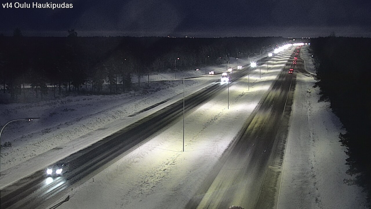 Kelikamerat Kuva Tie 4 Oulu, Haukipudas, Oulu, Pohjois-Pohjanmaa