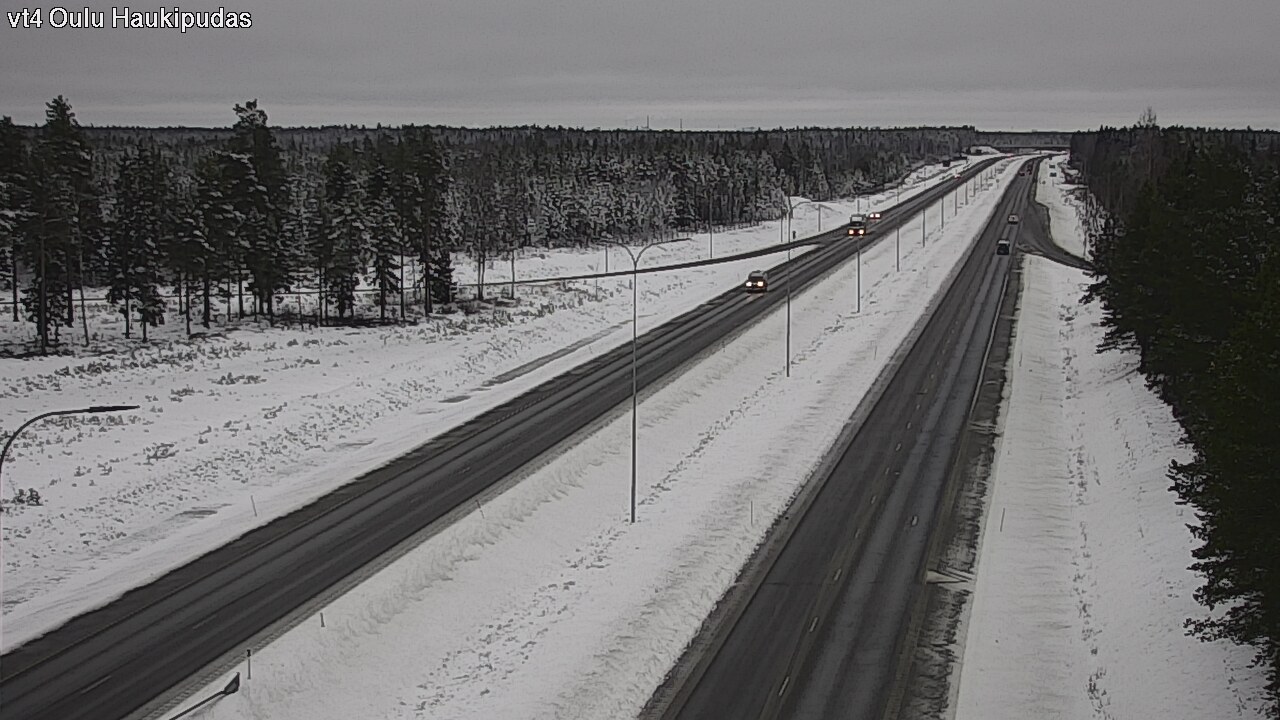 Kelikamerat Kuva Tie 4 Oulu, Haukipudas, Oulu, Pohjois-Pohjanmaa