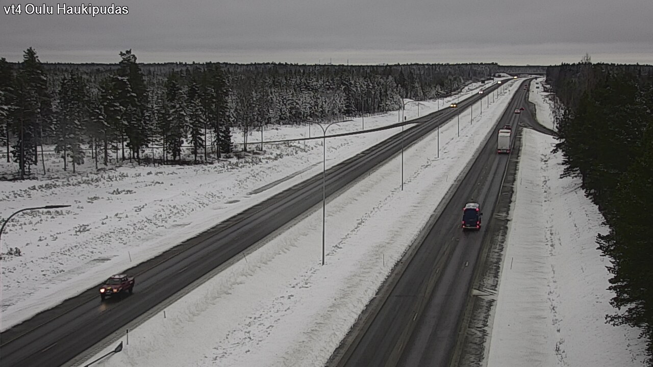 Kelikamerat Kuva Tie 4 Oulu, Haukipudas, Oulu, Pohjois-Pohjanmaa