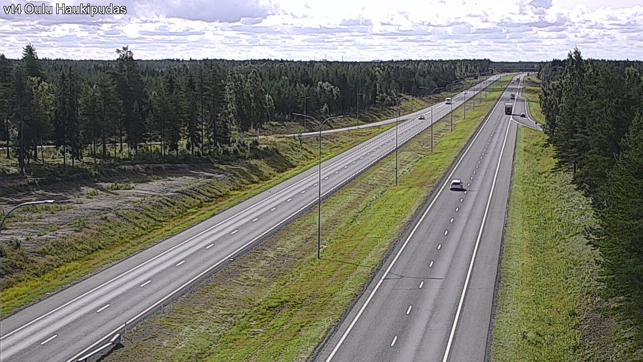 Weather Camera Image Road 4 Oulu, Haukipudas, Oulu, Pohjois-Pohjanmaa