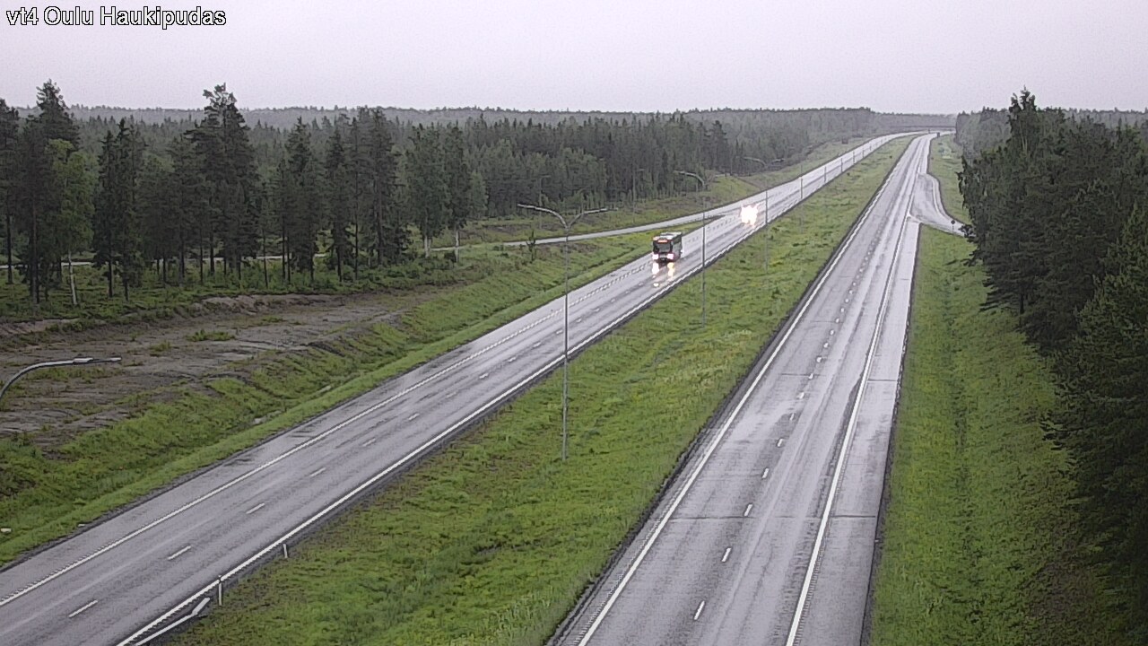 Kelikamerat Kuva Tie 4 Oulu, Haukipudas, Oulu, Pohjois-Pohjanmaa
