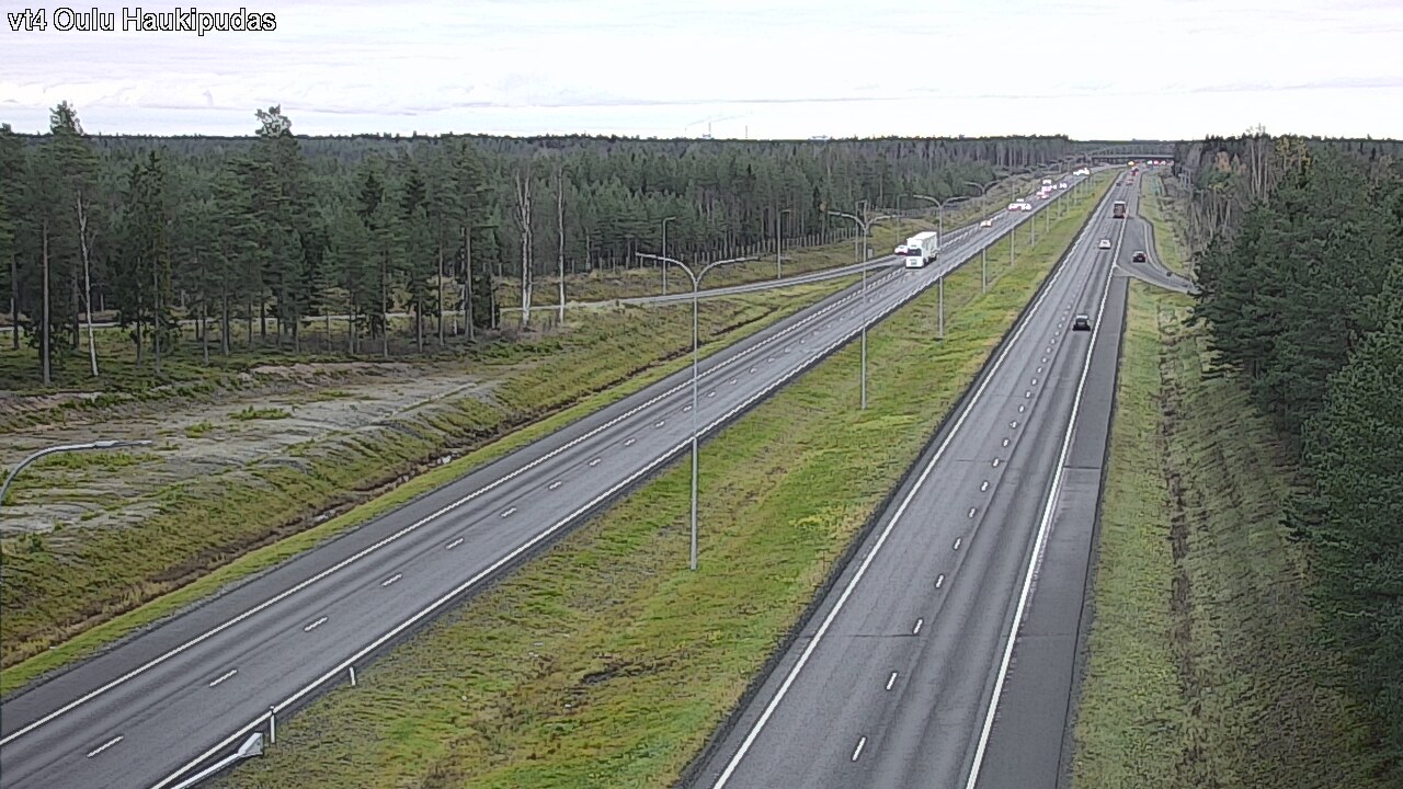 Kelikamerat Kuva Tie 4 Oulu, Haukipudas, Oulu, Pohjois-Pohjanmaa