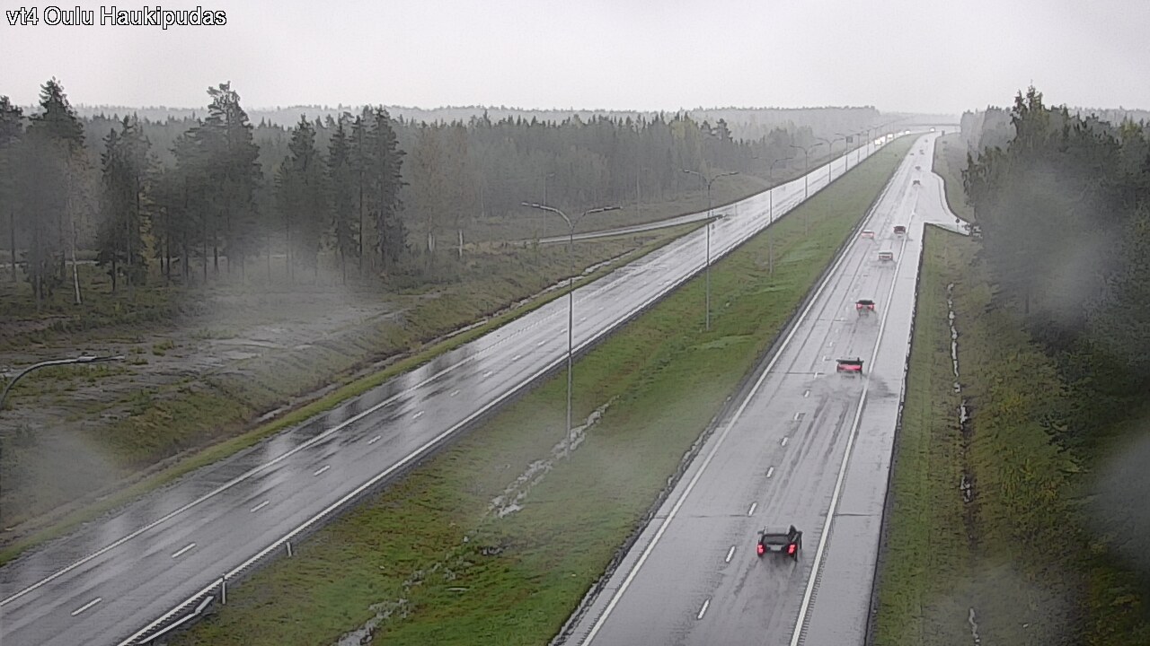 Weather Camera Image Road 4 Oulu, Haukipudas, Oulu, Pohjois-Pohjanmaa