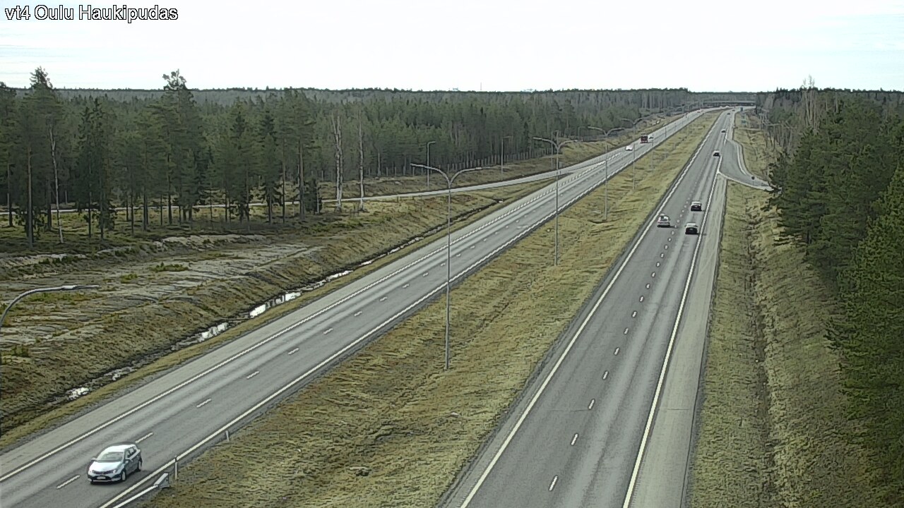 Kelikamerat Kuva Tie 4 Oulu, Haukipudas, Oulu, Pohjois-Pohjanmaa