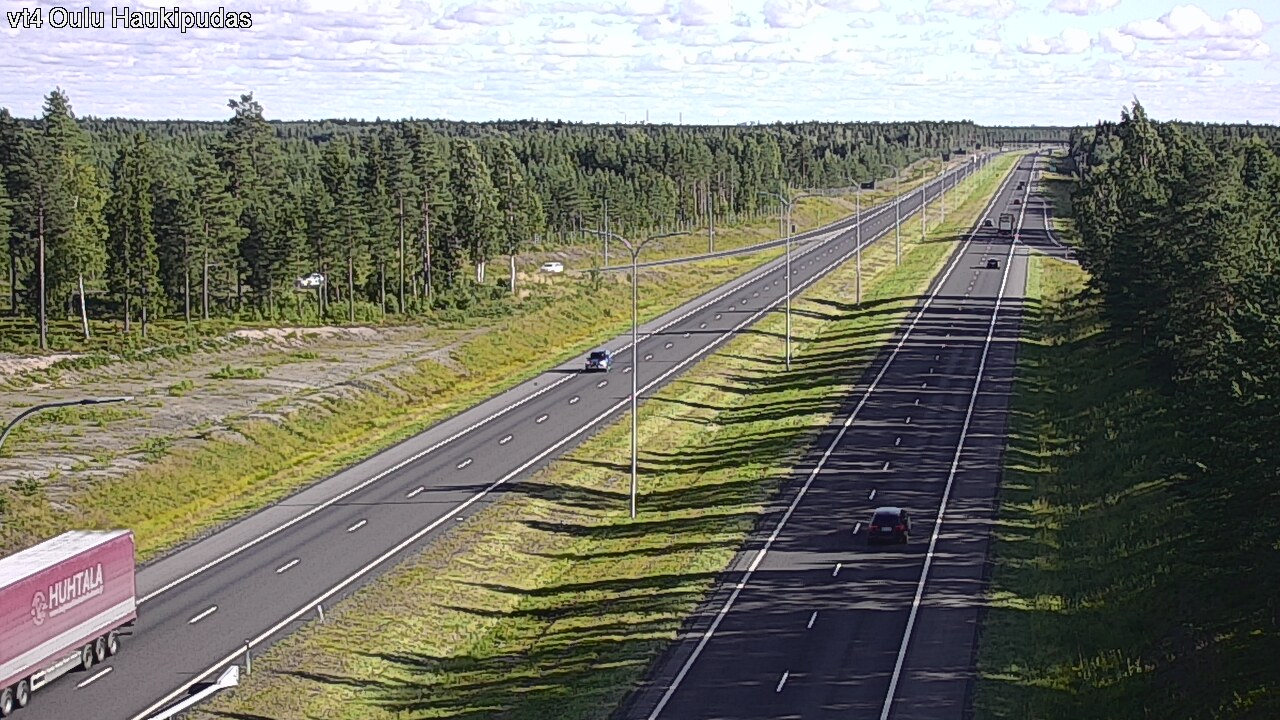 Kelikamerat Kuva Tie 4 Oulu, Haukipudas, Oulu, Pohjois-Pohjanmaa