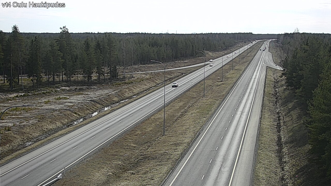 Kelikamerat Kuva Tie 4 Oulu, Haukipudas, Oulu, Pohjois-Pohjanmaa