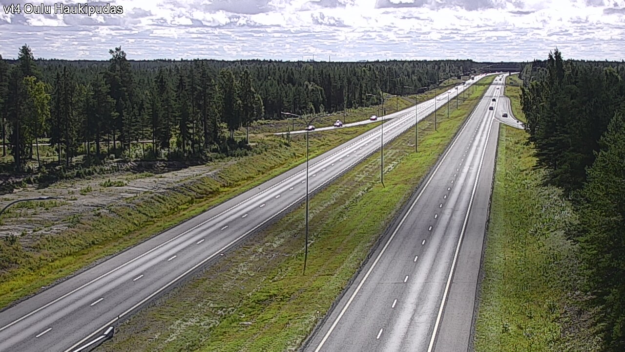 Kelikamerat Kuva Tie 4 Oulu, Haukipudas, Oulu, Pohjois-Pohjanmaa