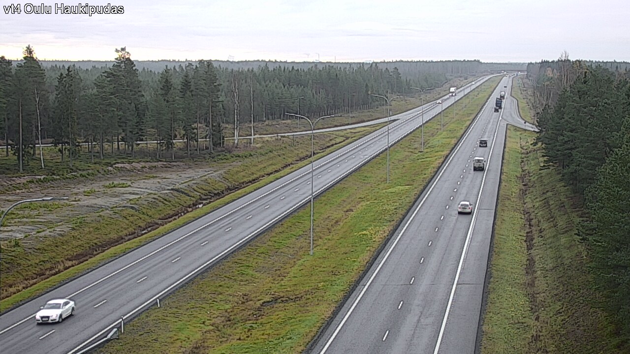 Kelikamerat Kuva Tie 4 Oulu, Haukipudas, Oulu, Pohjois-Pohjanmaa