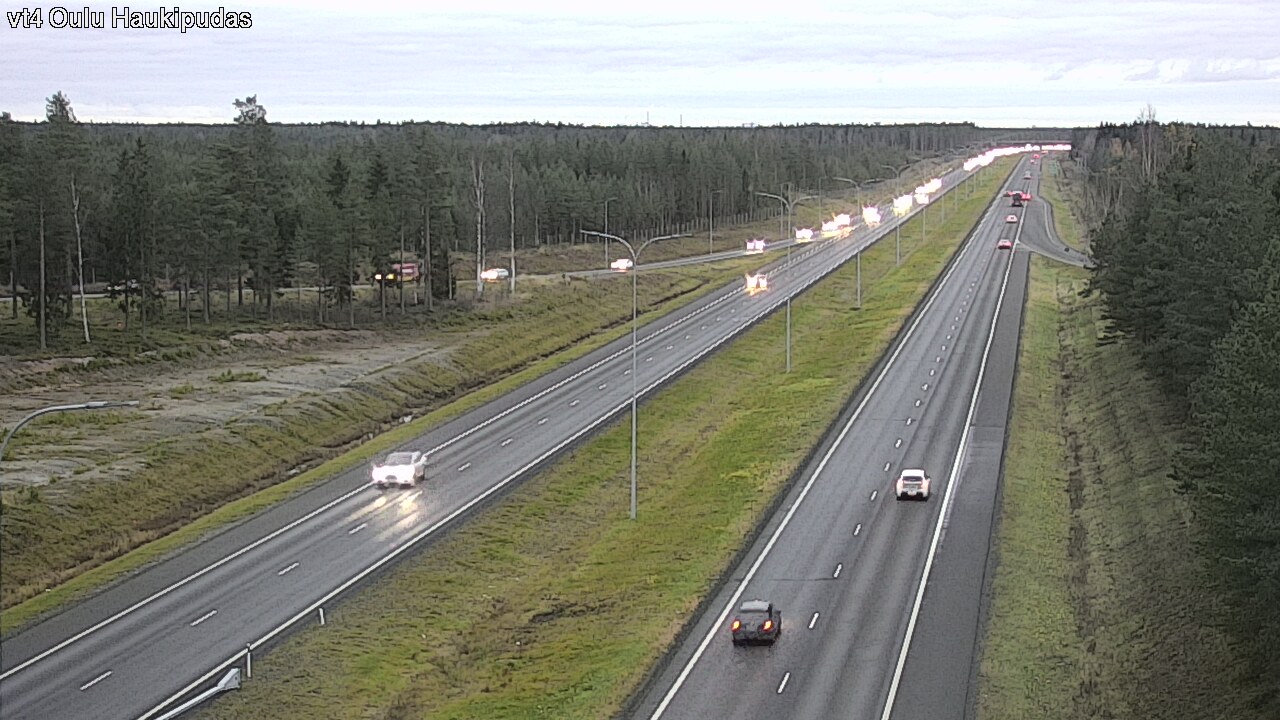 Kelikamerat Kuva Tie 4 Oulu, Haukipudas, Oulu, Pohjois-Pohjanmaa