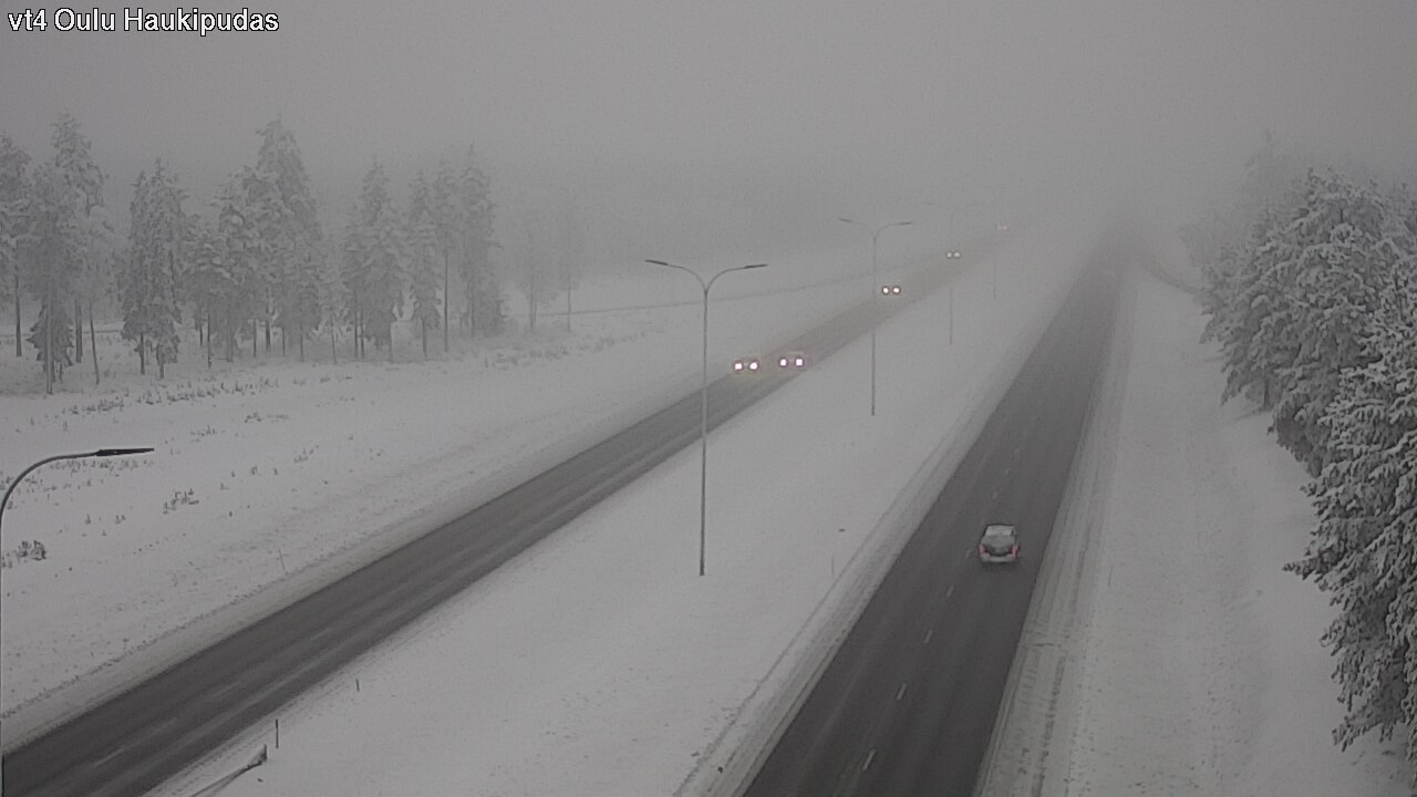 Kelikamerat Kuva Tie 4 Oulu, Haukipudas, Oulu, Pohjois-Pohjanmaa