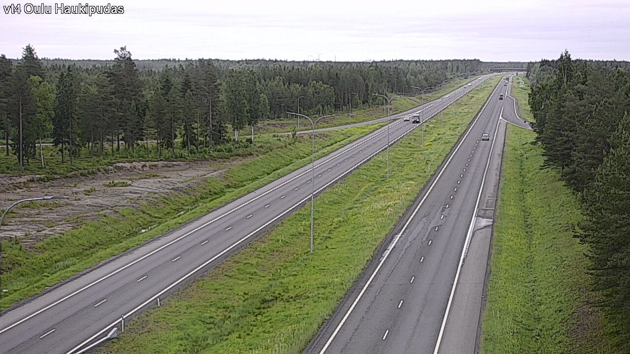 Kelikamerat Kuva Tie 4 Oulu, Haukipudas, Oulu, Pohjois-Pohjanmaa