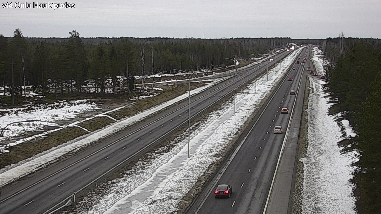 Kelikamerat Kuva Tie 4 Oulu, Haukipudas, Oulu, Pohjois-Pohjanmaa