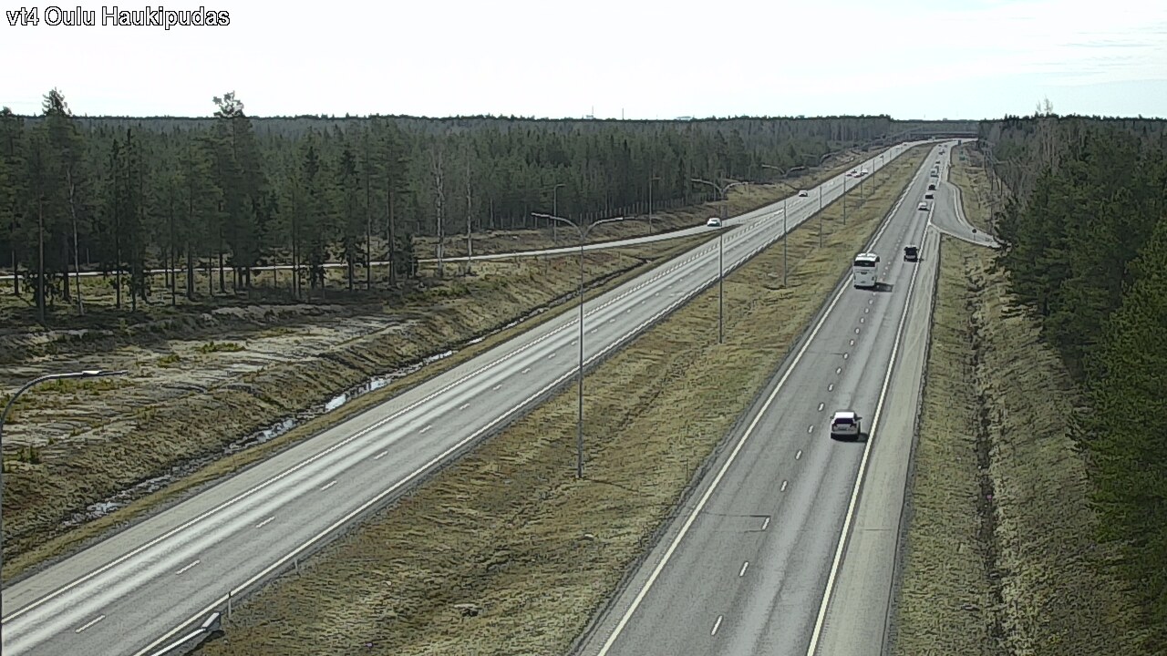 Kelikamerat Kuva Tie 4 Oulu, Haukipudas, Oulu, Pohjois-Pohjanmaa