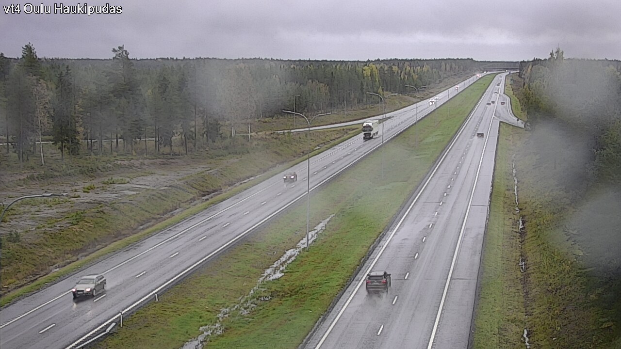 Weather Camera Image Road 4 Oulu, Haukipudas, Oulu, Pohjois-Pohjanmaa