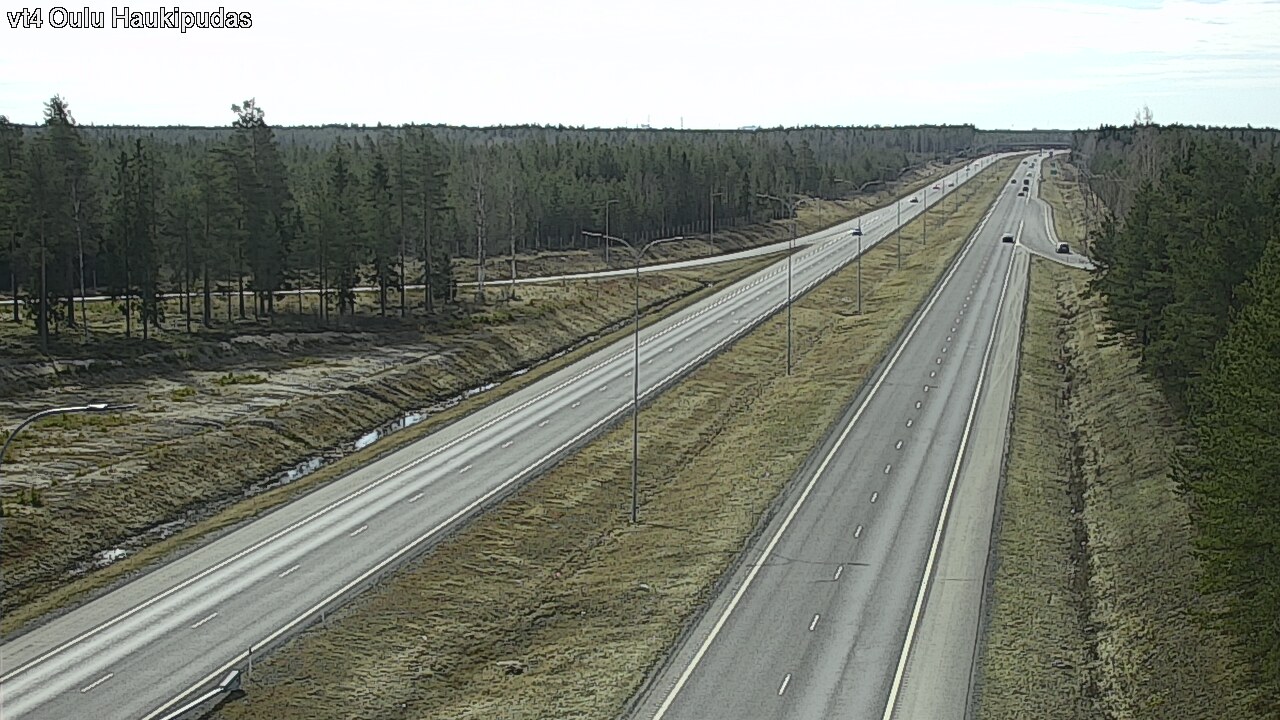 Kelikamerat Kuva Tie 4 Oulu, Haukipudas, Oulu, Pohjois-Pohjanmaa