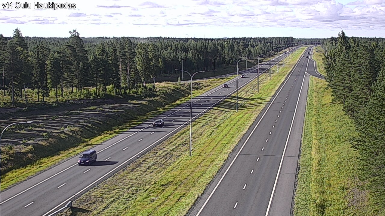 Kelikamerat Kuva Tie 4 Oulu, Haukipudas, Oulu, Pohjois-Pohjanmaa